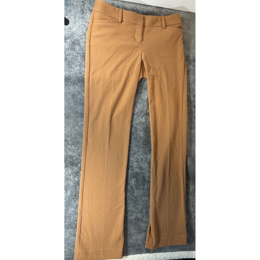 Express Straight Leg Pants in Camel Brown